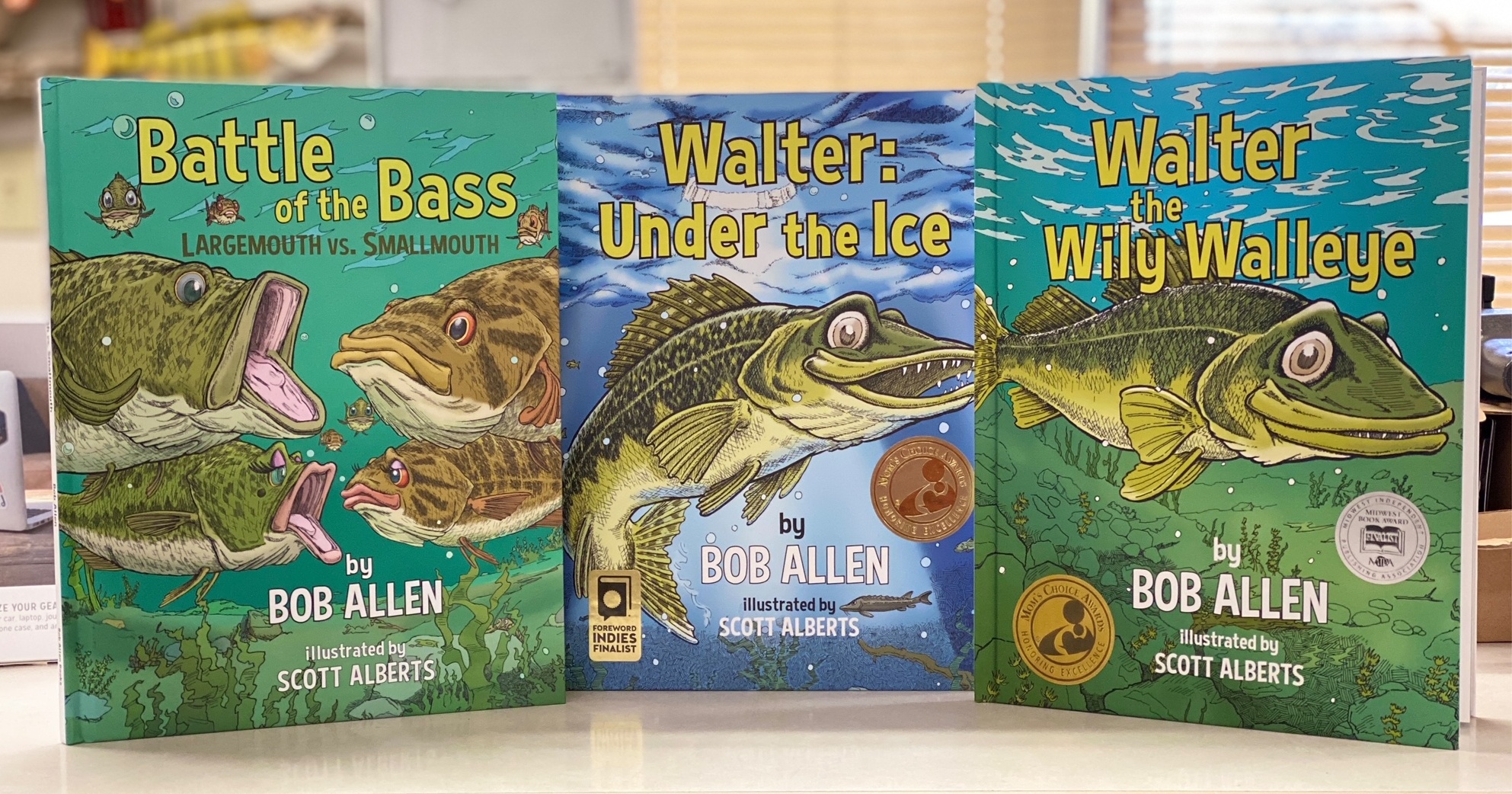 Fishing Books For Kids by Author Bob Allen! 